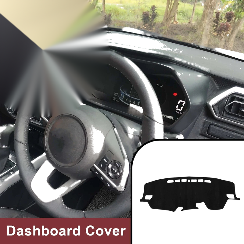 Toyota Raize A200A (2013-2020) Sun Protector Black Dashboard Cover Mat