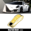 Porsche Panamera Cayenne Gold Tone Painted Key Cover Fob Shell Cover