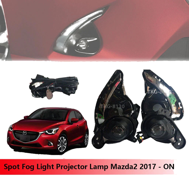 Mazda2 Mazda 2 2 x Spot Fog Lights (2017 - Present)