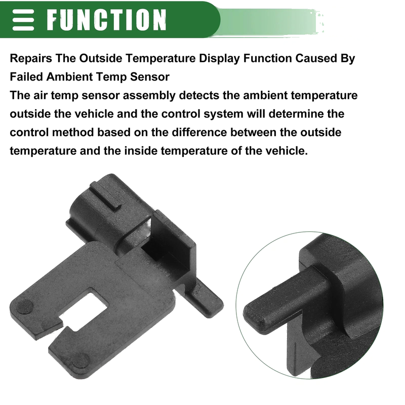 DODGE 1500 2010-2012 Plastic Black AC Ambient Air Temperature Sensor