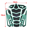 Green Motorcycle Oil Fuel Tank Pad Cover Protector Decal Grip