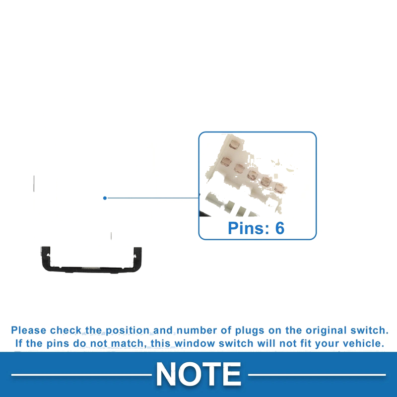 Nissan Frontier Rear Passenger Side Power Window Switch (2000-2004)
