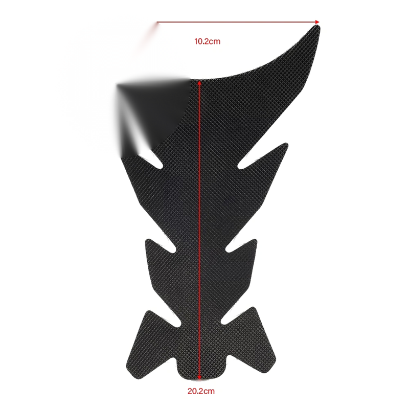 All Models Universal Motorcycle Rubber Fuel Gas Tank Pad Protector Decal