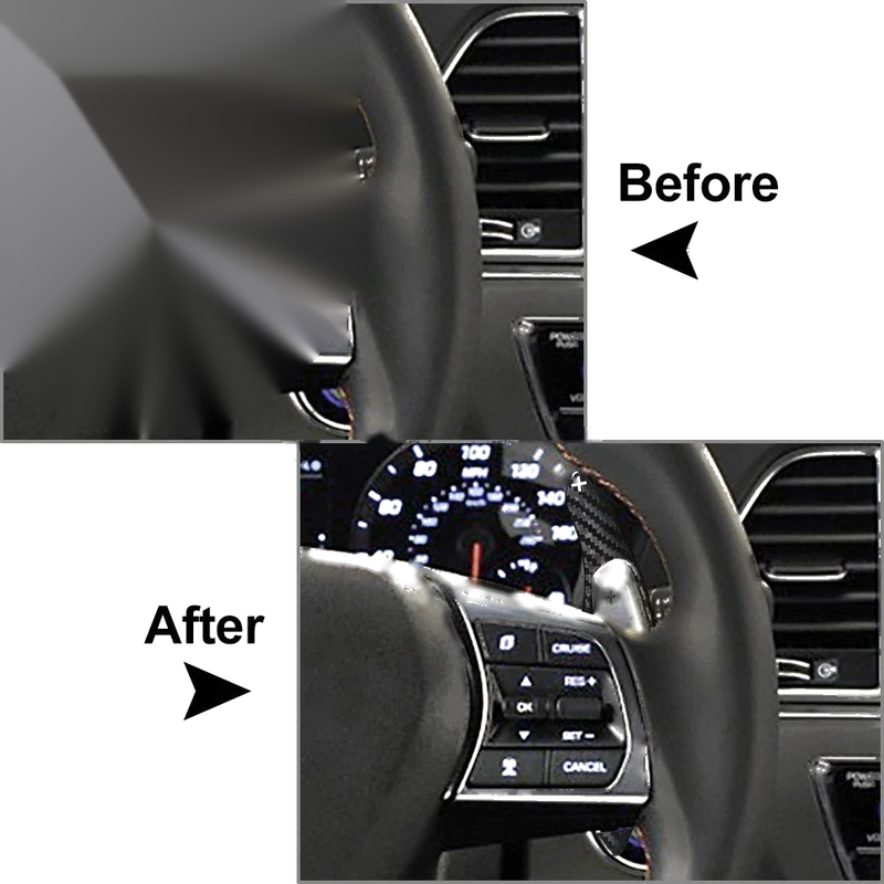 Hyundai Sonata 2016-2019 Red Steering Wheel Shift Paddle Shifter Extension