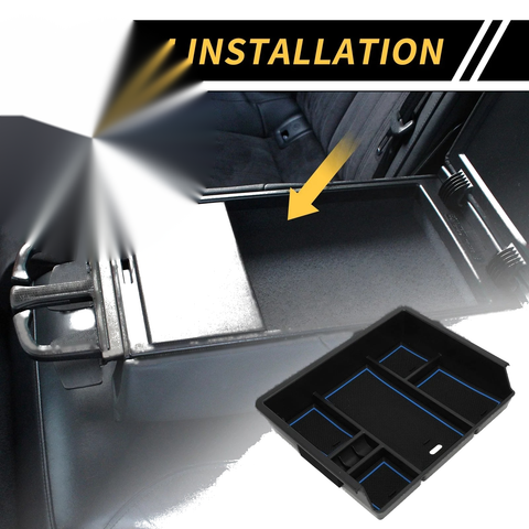 Chevy Silverado & GMC Sierra Center Console Organizer Box Tray (2014-2023)