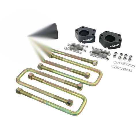 Toyota Hilux 1.5" Ball Joint Lift Spacer Adapter + U-Bolt Lift Kit (86-04)