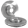 Dodge Caliber 2x Front Disc Rotors (2006-2010)