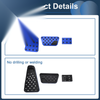 Dodge RAM 1500 (2010-2018) Blue 1 x Automatic Foot Pedal Covers