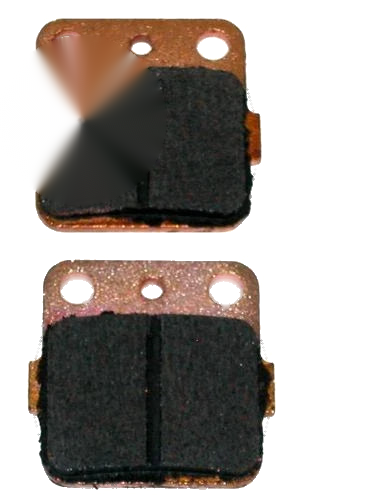 Suzuki QuadRacer LT250R 2x Rear Semi-Metallic Brake Pads (1985–1986)