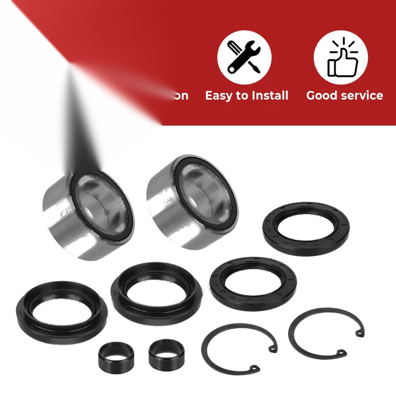 2 x Front Wheel Bearings & Seals Honda Foreman 400 (1995–2003)