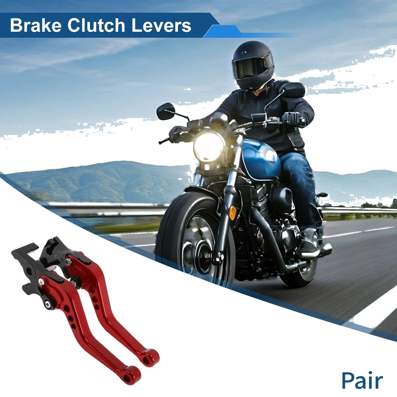 1 x Yamaha YZF R25 Short Brake Clutch Levers (2014–2025)