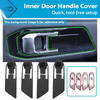 Mitsubishi Triton L200 Carbon Fiber Inner Door Handle Cover (2023-2025)