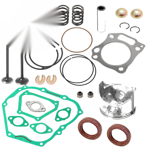 Yamaha Golf Cart YDRA Top End Kit Piston Intake Exhaust Valve (2007–2016)