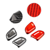 Volvo XC40 S60 Black Carbon Fiber Gear Shift Knob Cover (2020-2023)