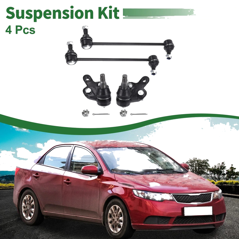 Toyota Sienna 4x Front Suspension Kit Sway Bar Link Ball Joint