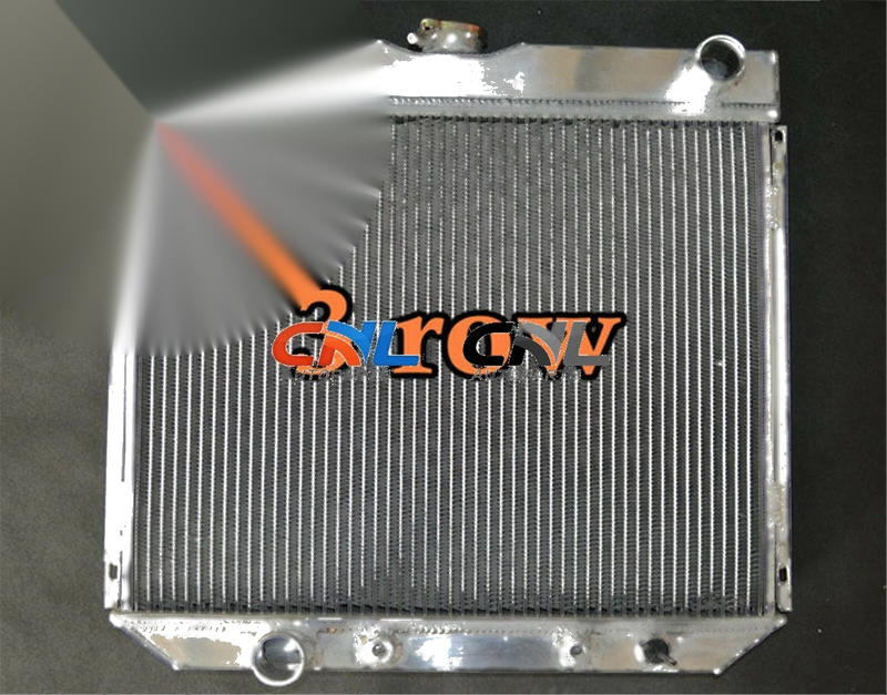 Ford Mustang V8 3 Row Aluminum Radiator (1967-1970)