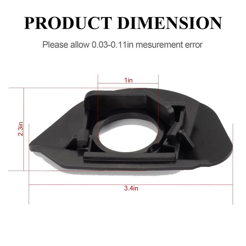 Honda TRX450R TRX450ER Fuel Mark Plate petcock indicator (2004–2014)