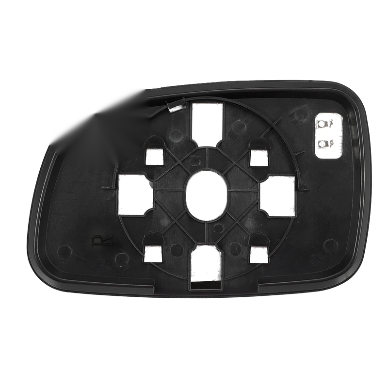 Jeep Heated Right Side Rearview Mirror Glass with Backing Plate