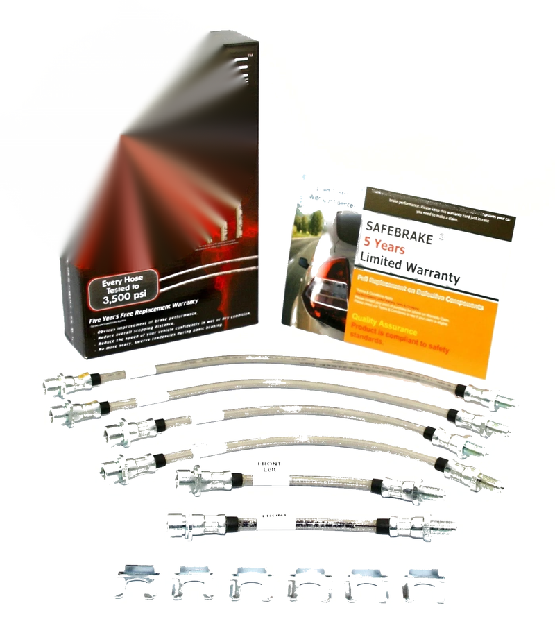 Landcruiser FJ / HJ70,73,75 4.0L (Standard Height) Brake Line Kit (1984-1992)