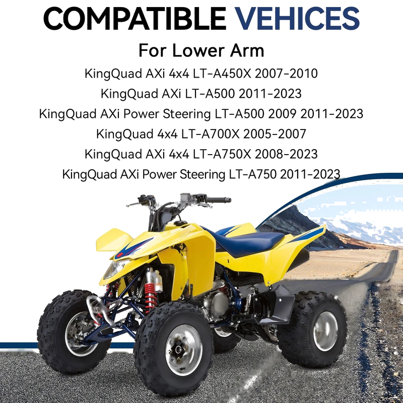 Suzuki KingQuad 500 LTA500 AXi Ball Joints 2 x