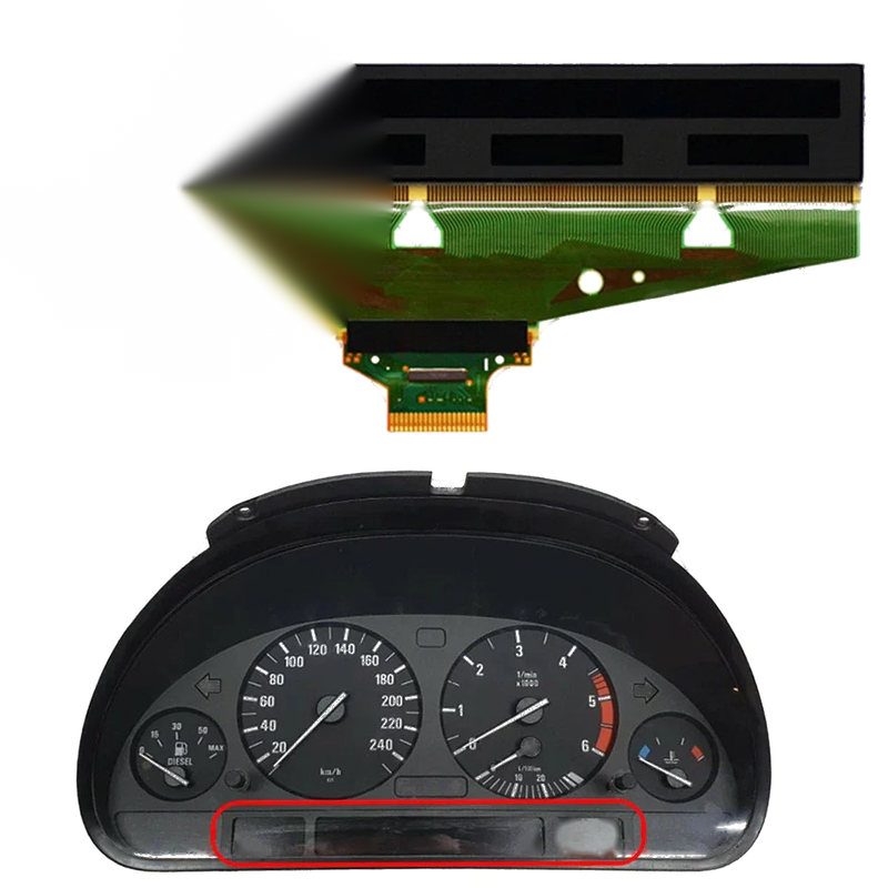 BMW LCD Instrument Cluster