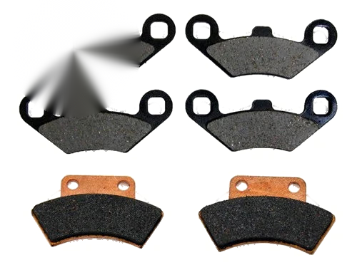 Polaris Big Boss 300 6x6 2 x Front & Rear Brake Pads (1994–1994)