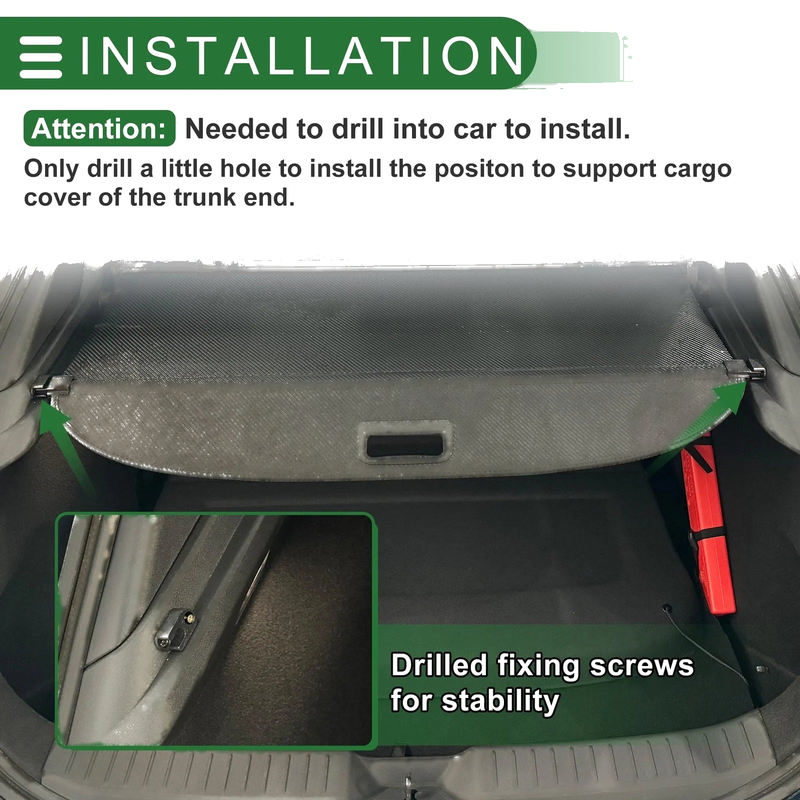 Kia Soul Cargo Cover (2008-2013)
