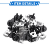 BMW 1 Series 30 x Car Fender Liner Splash Shield Bumper Cover Screws (2011)