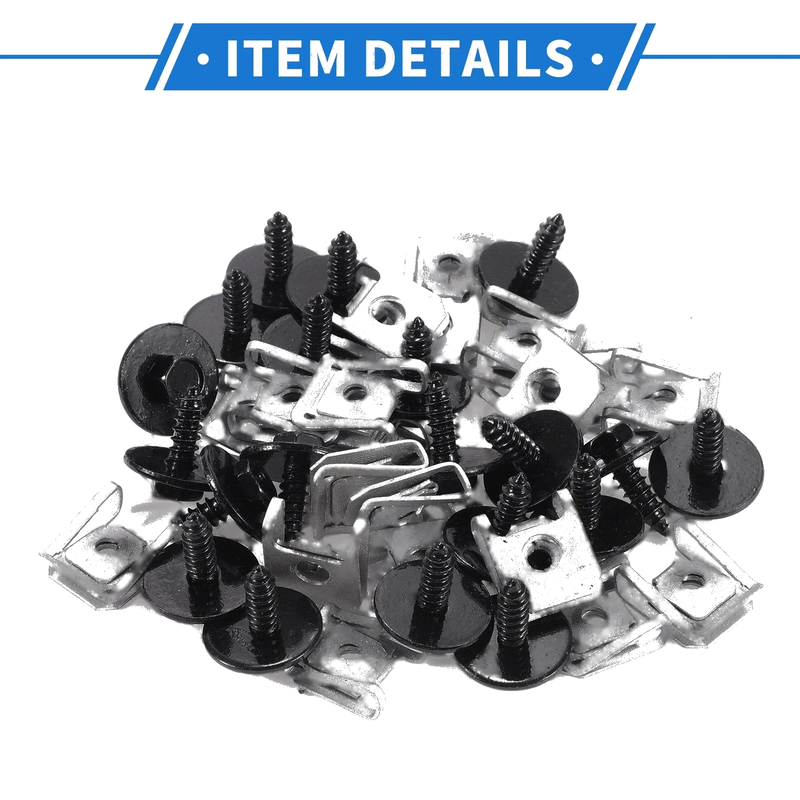BMW 1 Series 30 x Car Fender Liner Splash Shield Bumper Cover Screws (2011)
