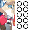 Gas Can Spout Leakproof O-Ring Seals for Tanks 10 Pieces Rubber Gaskets