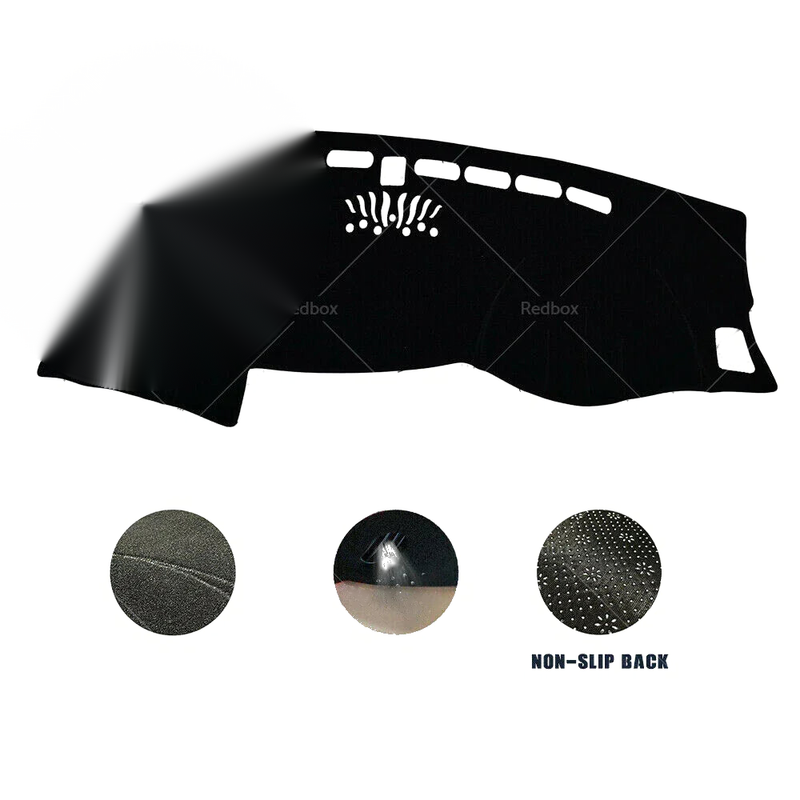 Kia Sportage Non-slip Dash Mat Cover Black Carpet (2017-2021)