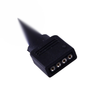 5050 RGB LED Strip Light 20 x 4pin Male Female Connector Wire (3528)