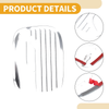 Ford Explorer (2020-2025) Chrome Silver Tone Fuel Tank Door Cap