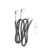 Car Motorcycle White Silver Tone 2 x License Plate Light 12V Led Tag Lamp
