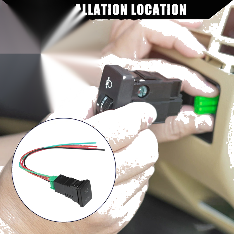 Toyota Land Cruiser 4Runner Push Button Switch Set (2003-2023)