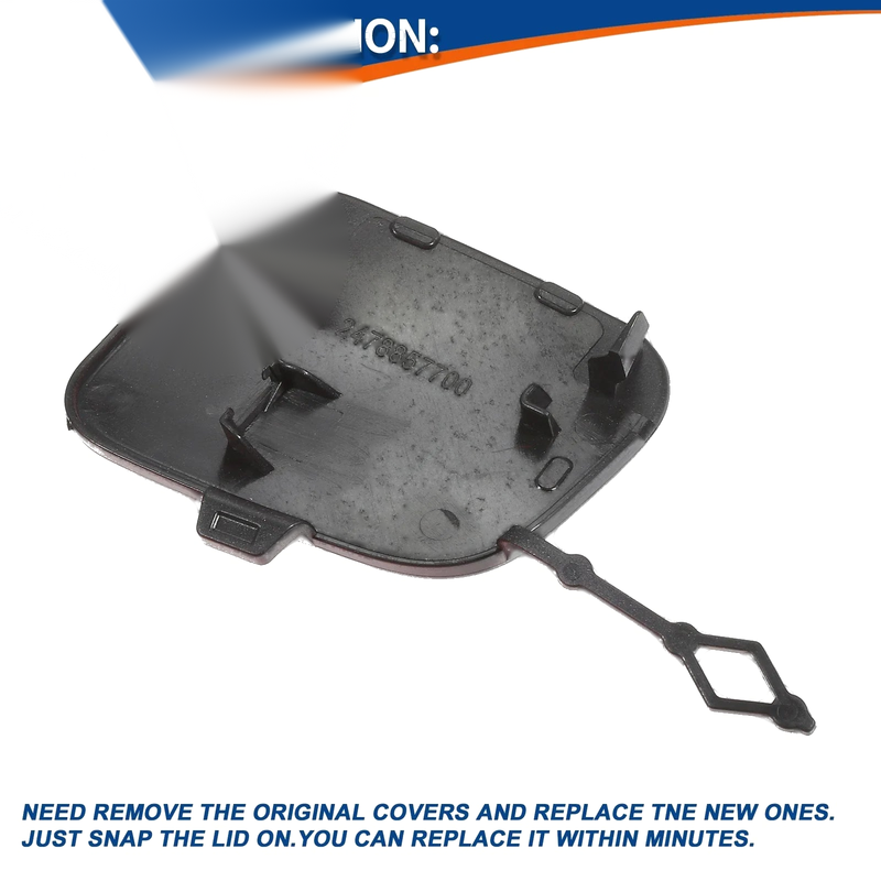 Mercedes GLB X247 W247 (2019-2023) Blue Front Car Bumper Tow Hook Cover