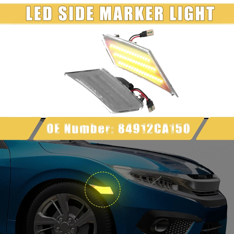 Scion FR-S Front LED Side Marker Light  Amber (2013-2016)