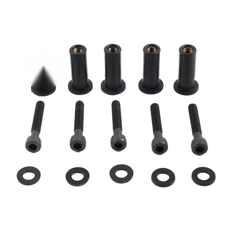 Harley Road Glide Windshield Bolts Screws Nut Kit (2015-2023)