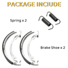 Honda Sportrax 250 Rear Brake Shoes 2x4 (2001–2022)