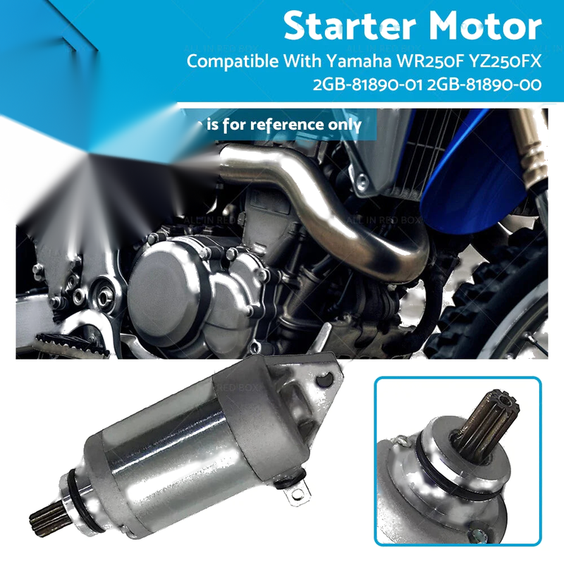 Yamaha WR250F YZ250FX Starter Motor (2015-2019)