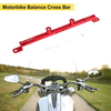 Motorcycle Balance Cross Bar Handlebars 10mm/0.39" Dia Red