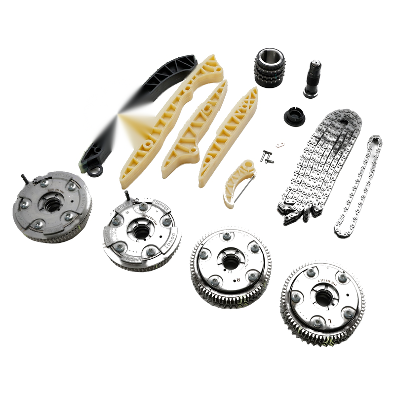 Mercedes SLK280 SLK300 SLK350 05-11 Timing Chain Kit & Camshaft Adjusters
