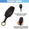 BMW Faux Leather Black Remote Key Fob Case Cover 4-Button