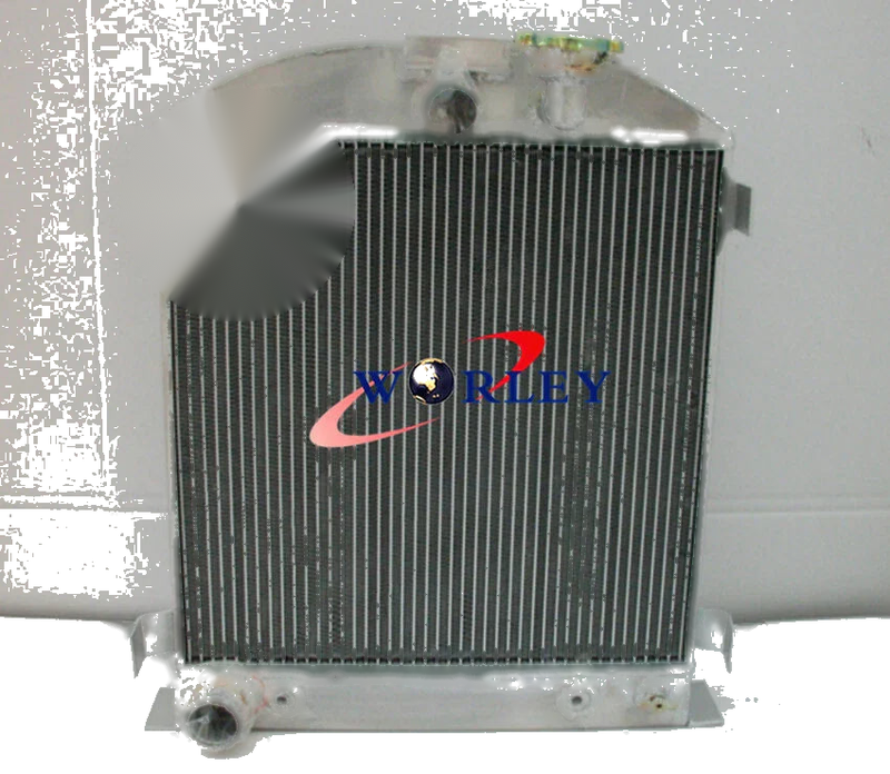 1931-1932 Ford Model A Chopped Hot Rod Aluminum Radiator (1931-1932)