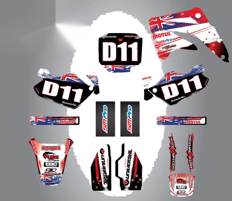 Honda CR 85 (2003-2012) - Aussie Pride Custom Graphic Kit