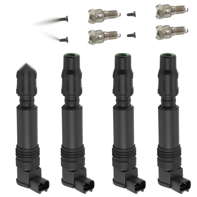 Honda CBR954RR 2002-2003 w / Iridium Spark Plug Ignition Coils