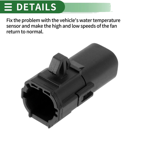 Nissan Armada Engine Coolant Temperature Sensor (2017-2022)