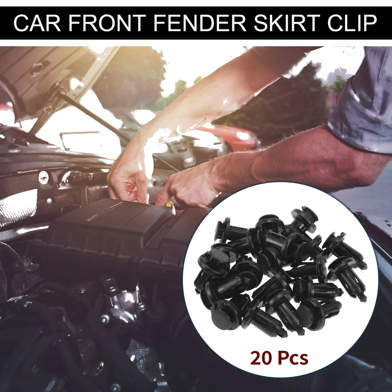Honda Pilot, Accord 20 x Front Fender Skirt Clips (2003-2015, 1997-2007)