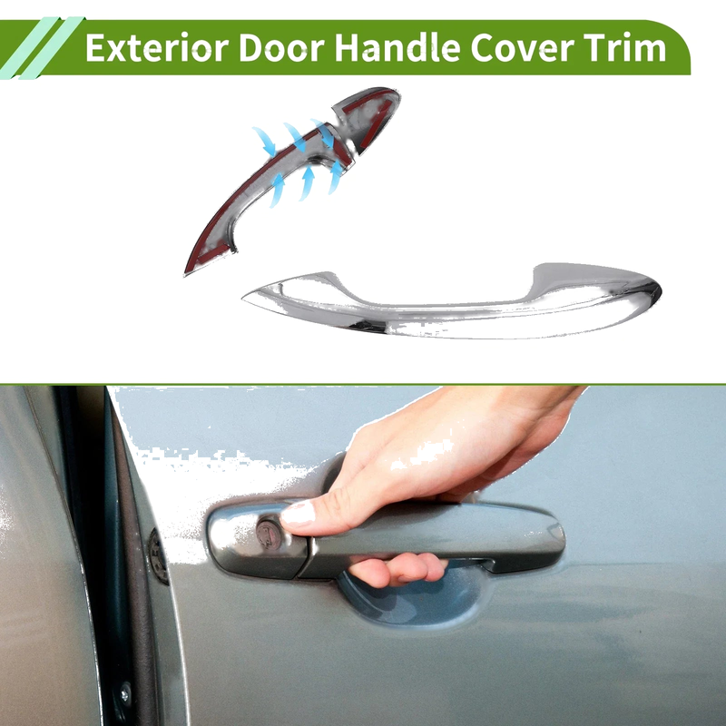 Mercedes-Benz GLC Class W205 X253 Exterior Door Handle Cover Trim (15-21)