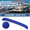 Boat 4 Bow Bimini Top Boot Blue 97-103 600D Polyester Canvas